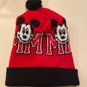 Vintage Mickey Mouse knit hat